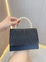 Women's Fashion Pleated Evening Bag DexKea