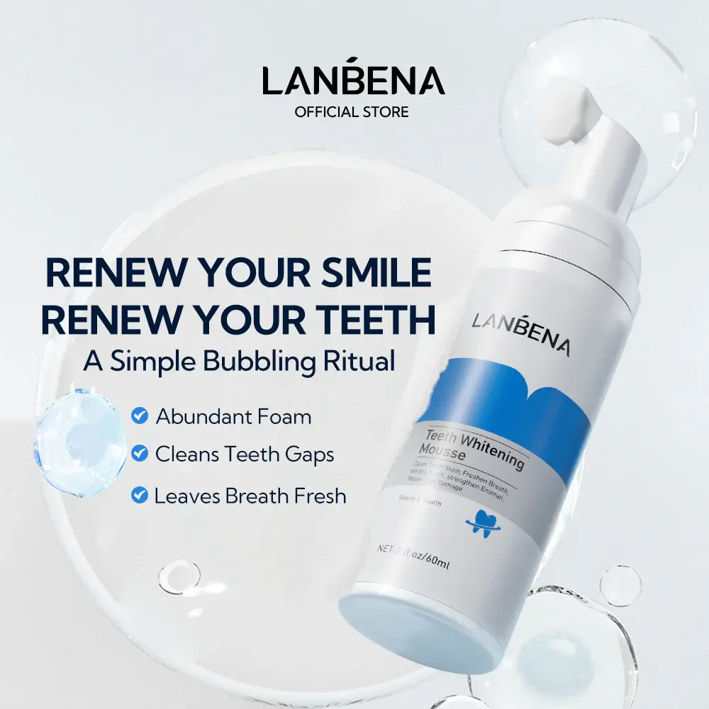 Lanbena Teeth Whitening Mousse DexKea