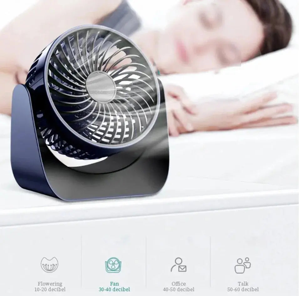 360° Rotate Desktop Fan My Store