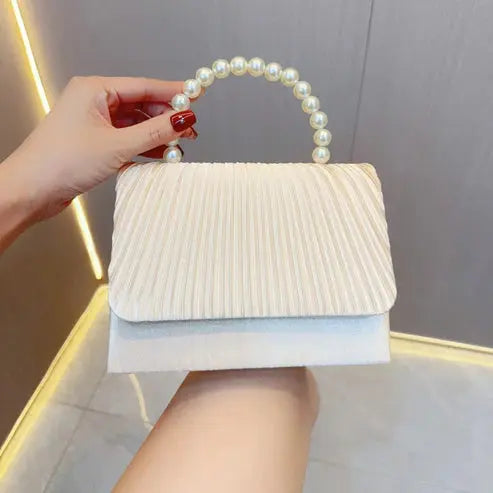 Women's Fashion Pleated Evening Bag DexKea