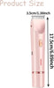 Dual Head Shaver Women, Dual Head Electric Shaver for Women,2 in 1 Women Electric Shaver Dual Head DexKea