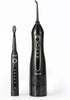 Fairywill Oral Care Combo 5020E, Water Flosser and Electric Toothbrush with 507 Toothbrush Set for Braces Bridges Care, Black DexKea