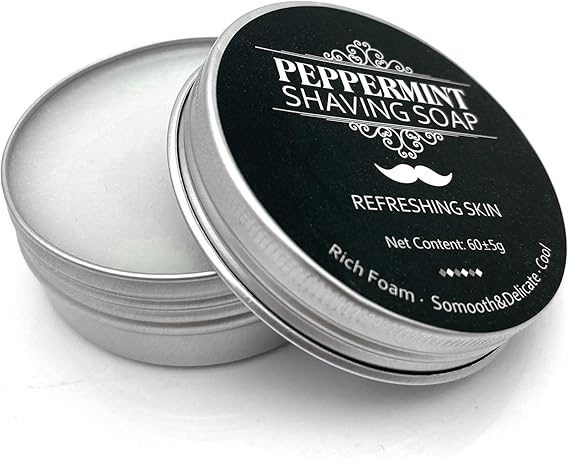 Shaving Soap Natural Peppermint Shaving Soap