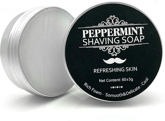 Shaving Soap Natural Peppermint Shaving Soap