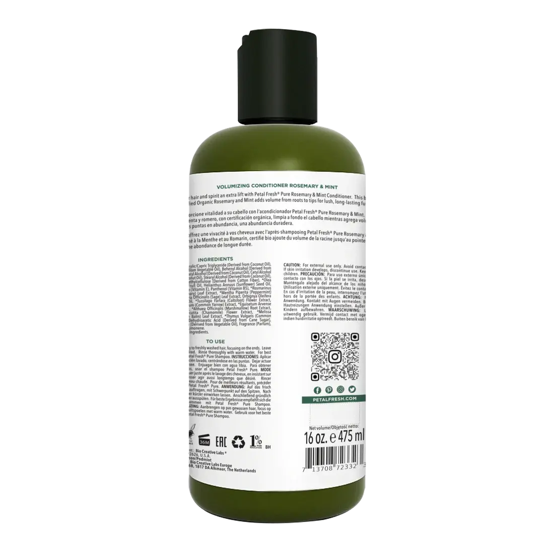 Volumizing Conditioner with Rosemary and Mint DexKea