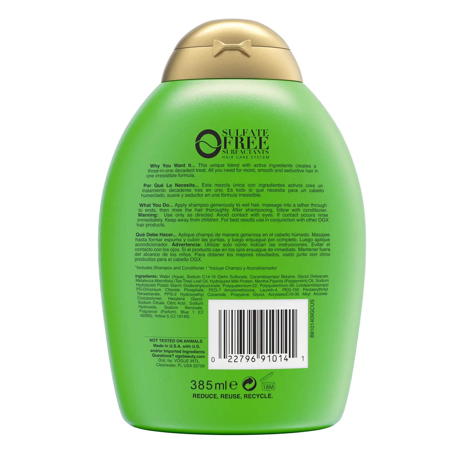 Teatree Mint Shampoo DexKea