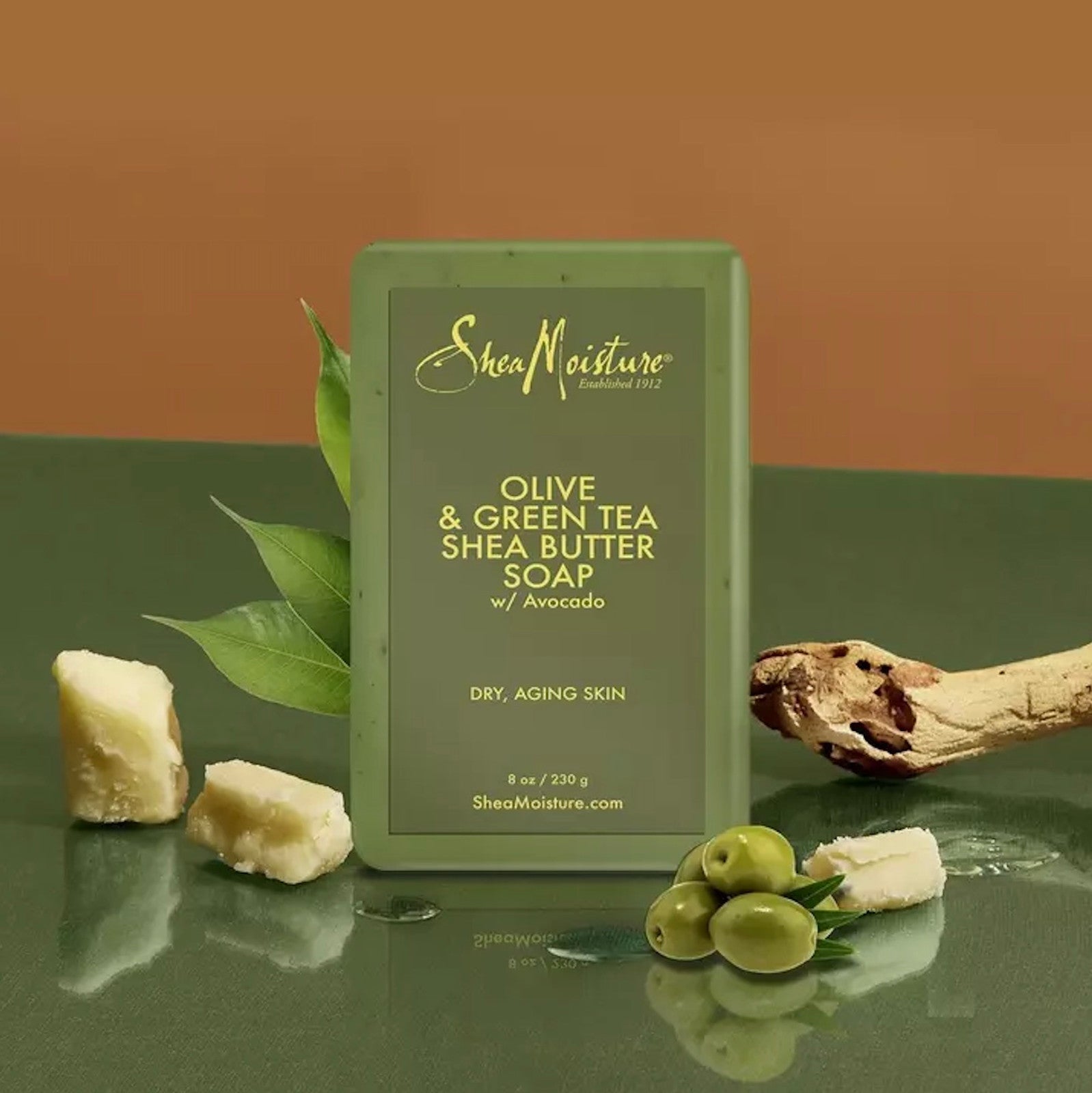 Shea Moisture Olive & Green Tea Shea Butter Soap