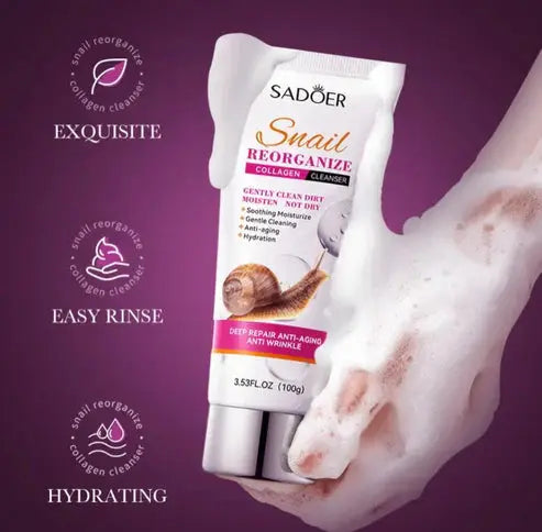 Sadoer Snail Reorganize Collagen Cleanser 100 ml