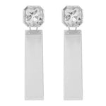 Diamond Rectangular Earrings DexKea