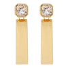 Diamond Rectangular Earrings DexKea