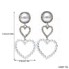 Double Love Pearl Earrings For Women's DexKea