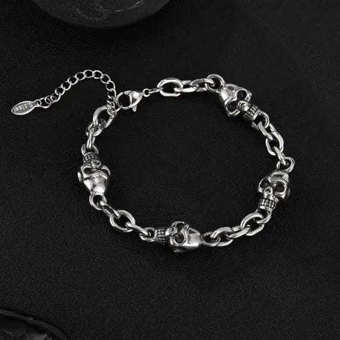 Fashion Bracelet Men's Hip Hop Trend Stainless Steel