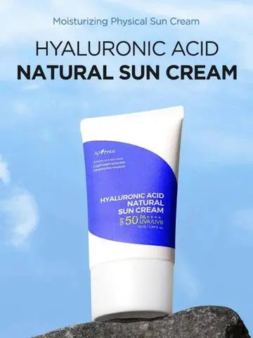 ISNTREE - HYALURONIC ACID NATURAL SUN CREAM SPF50+ PA+