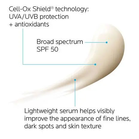 Anthelios AOX Antioxidant Serum with SPF 50 Sunscreen DexKea