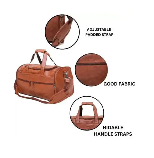 Leather Luggage Bag