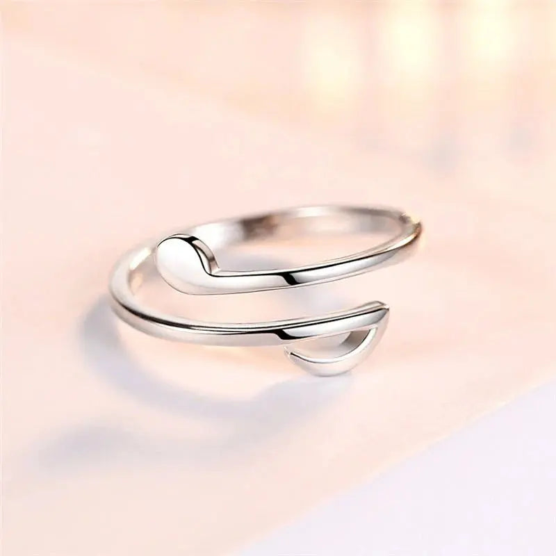 Luxury Jewellery Adjustable Music Rings