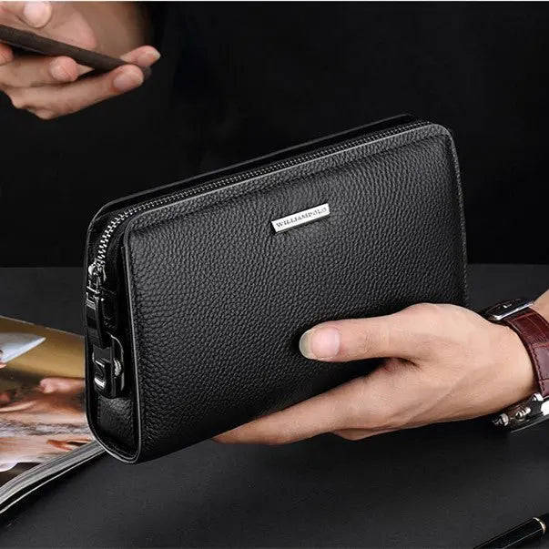 Men's Large-Capacity Wallet Male Clutch