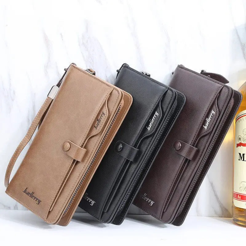 Men's Retro Multifunction Phone Bag Wallet DexKea