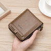 Men's Short Casual Fashion Zipper Wallet DexKea