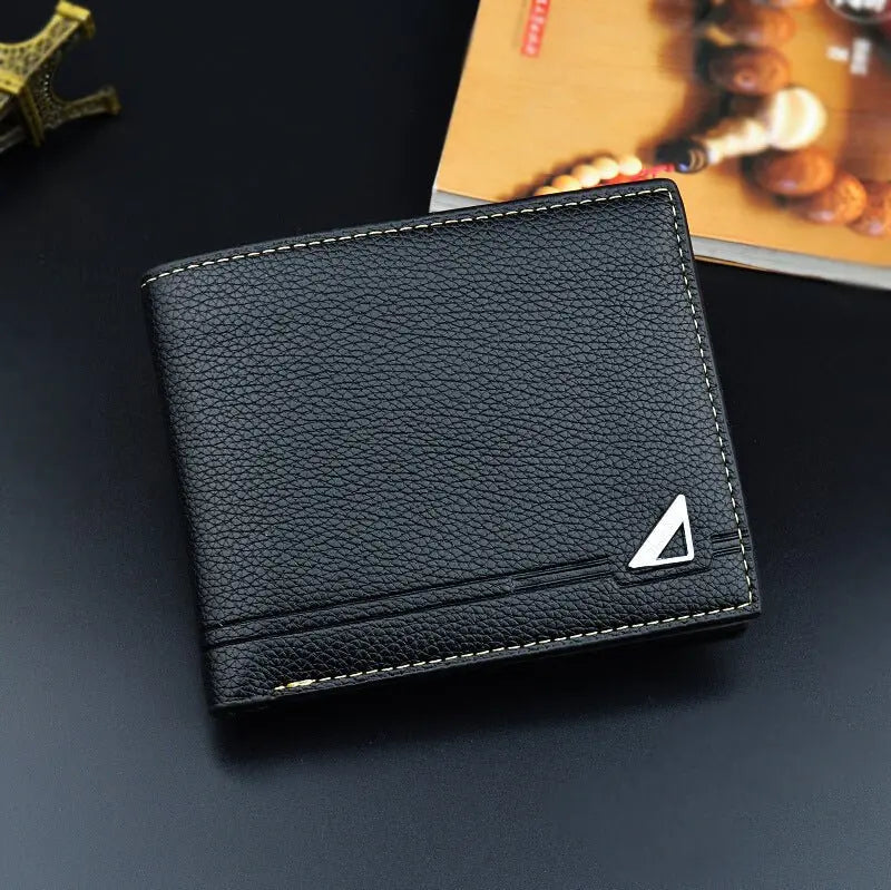 Men's Short Soft Leather Wallet DexKea