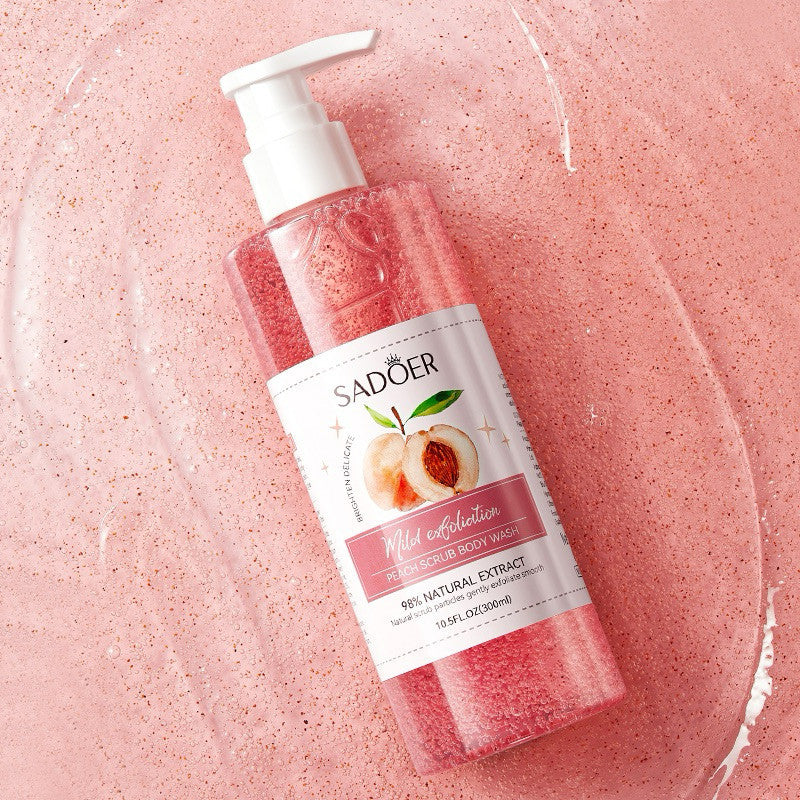 SADOER Peach Scrub Body Wash