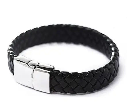 Vintage Men Leather Wristband