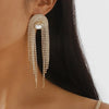 Women's Fashion Temperament Long Fringe Earrings DexKea