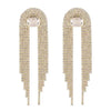 Women's Fashion Temperament Long Fringe Earrings DexKea